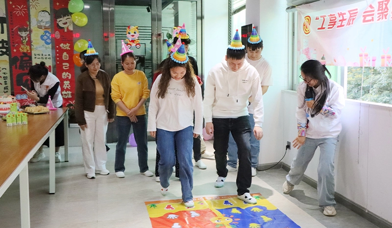 GreenTouch第一季員工生日派對