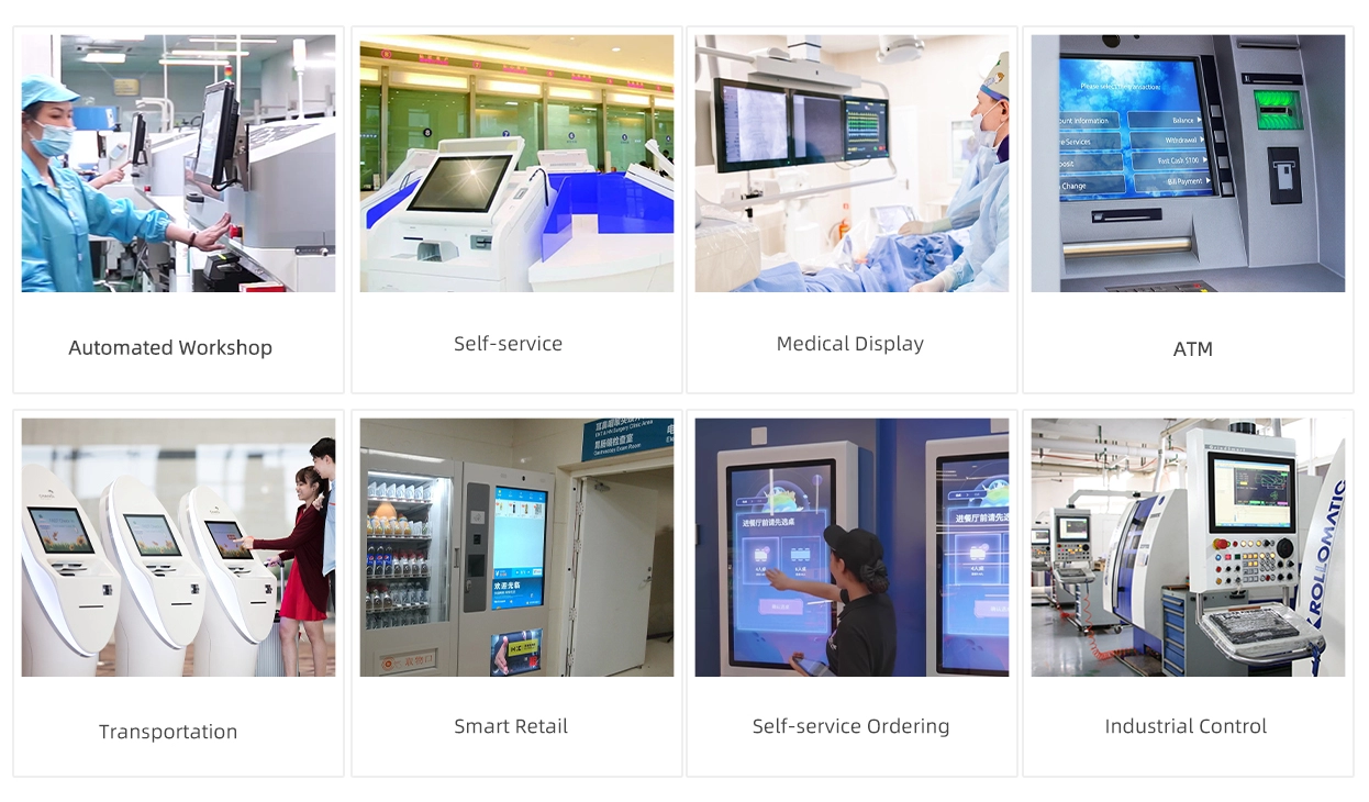 開放式框架觸控面板電腦 9.7-55 吋（2C 系列）