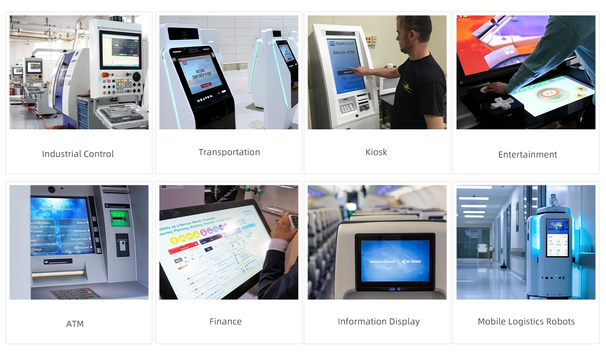 面板安裝式觸控顯示器 10.1-23.8 吋（3E 系列）