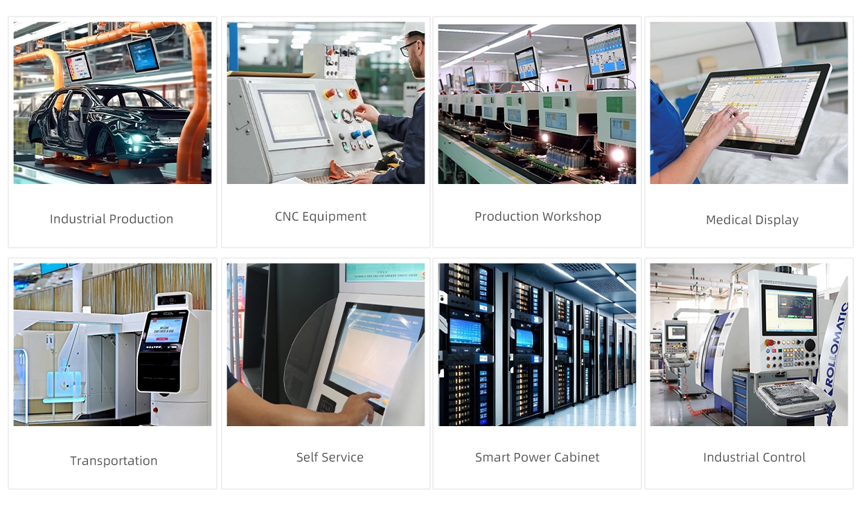 面板安裝式觸控顯示器 10.1-23.8 吋（3D 系列）