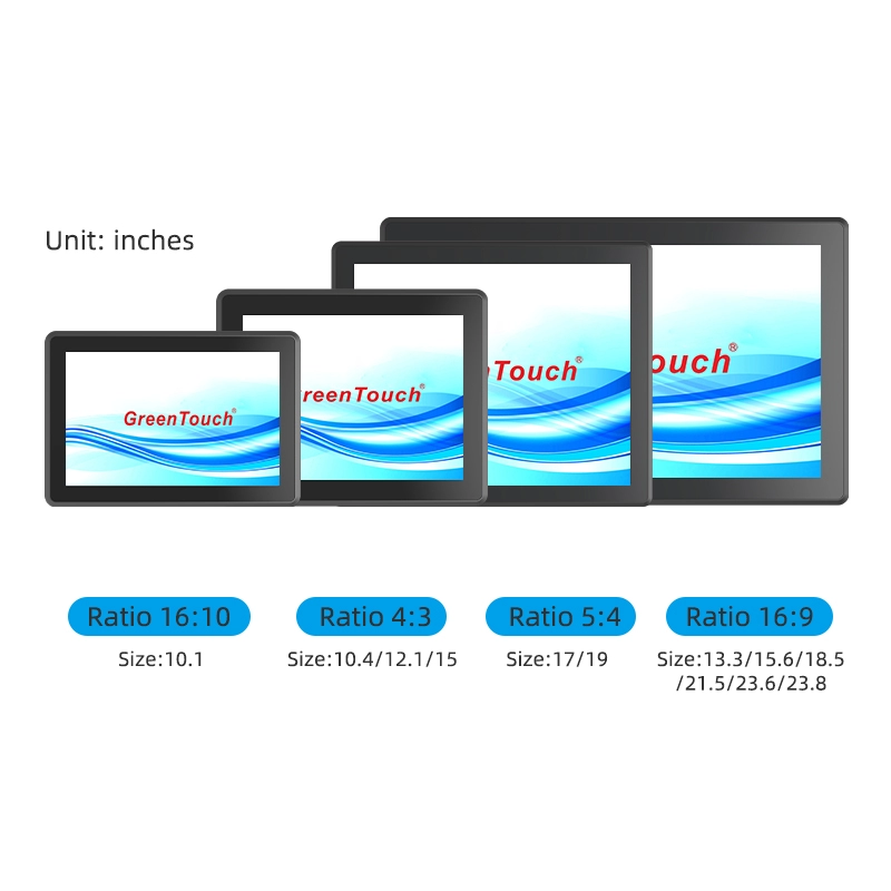面板安裝式觸控顯示器 10.1-23.8 吋（3E 系列）