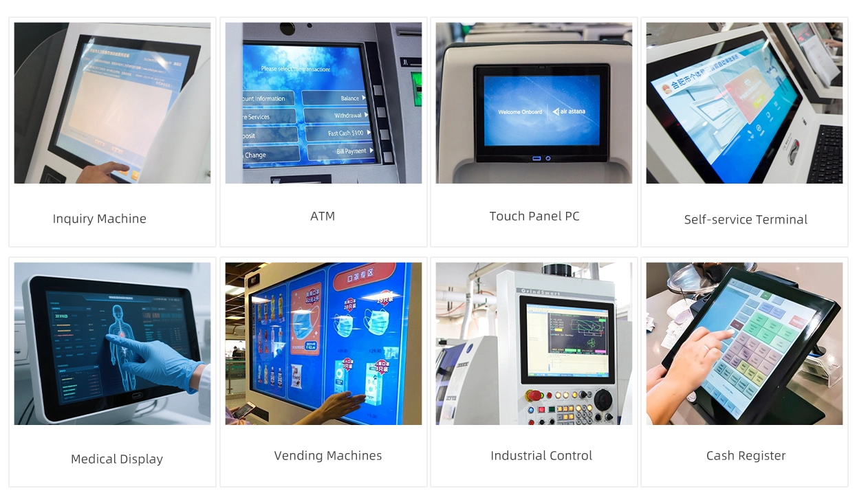 電容式觸控螢幕 10.4 至 23 吋